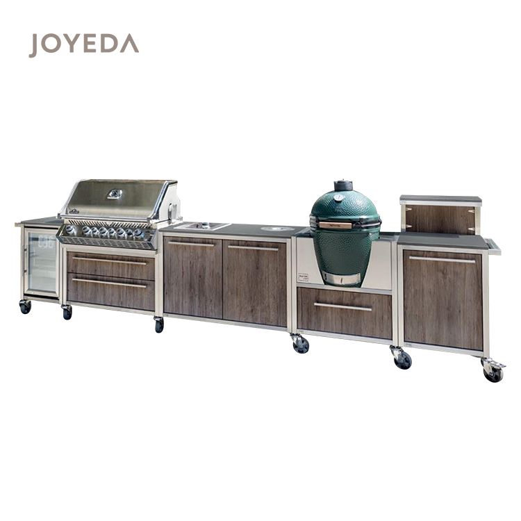 Outdoor Bbq Kitchen Cabinet Sophisticated 304 Stainless Steel Modern with Green Egg Kitchen Garden Glass Kitchen Cabinet Doors