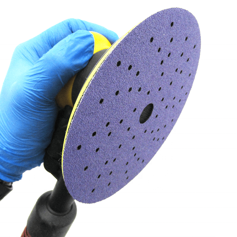 Ceramic Sandpaper with Hook and Loop OEM Customizable Aluminum Polishing Abrasive Tools for Metal and Anticorrosive Paint