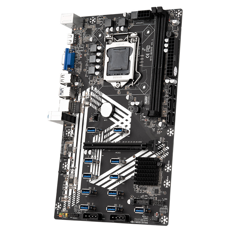 Lga 1151 Mainboard 12gpu B250C Motherboard 11 USB PCIE 16X  B250S Video Cards Motherboard I3/i5/i7