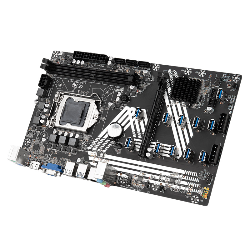 Lga 1151 Mainboard 12gpu B250C Motherboard 11 USB PCIE 16X  B250S Video Cards Motherboard I3/i5/i7