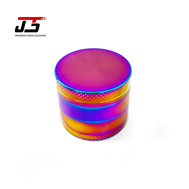 Hot Selling Multi Colour Metal Cute Spare Parts Private Label Gold Colorful Herb Grinder