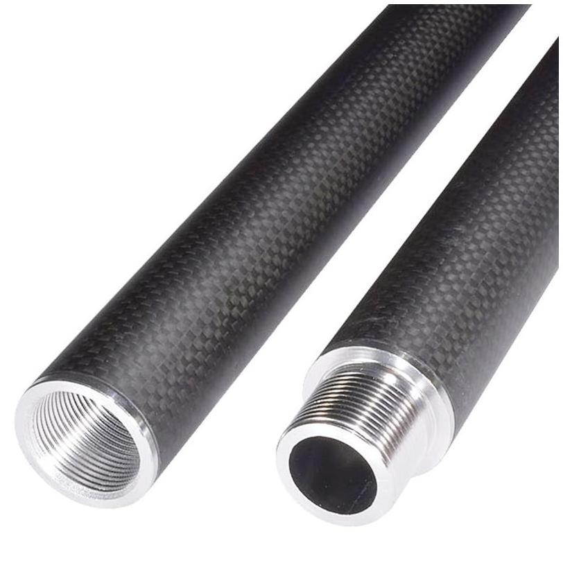 Carbon Fiber Tube Pole Extension Poles Pipe Top Selling Square Environmental Protection 45 Feet Carbon Fiber Telescopic Pole