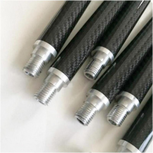 Carbon Fiber Tube Latest Multipurpose Square Round Connectors 2023 Oval 30Mm Pultruded 45 Feet Carbon Fiber Telescopic Pole