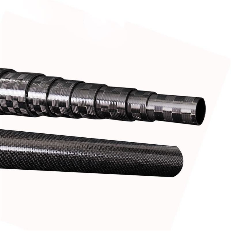 Carbon Fiber Tube Rod Multipurpose For Cleaning Multi Purpose Top Selling Promotional 45 Feet Carbon Fiber Telescopic Pole