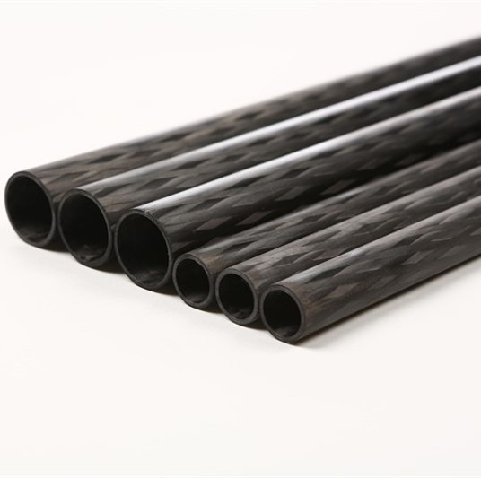 hexagonal spergun carbon fiber fabric hollow telescopic tube pultrusion piping multifunctional carbon fiber tube for wholesales