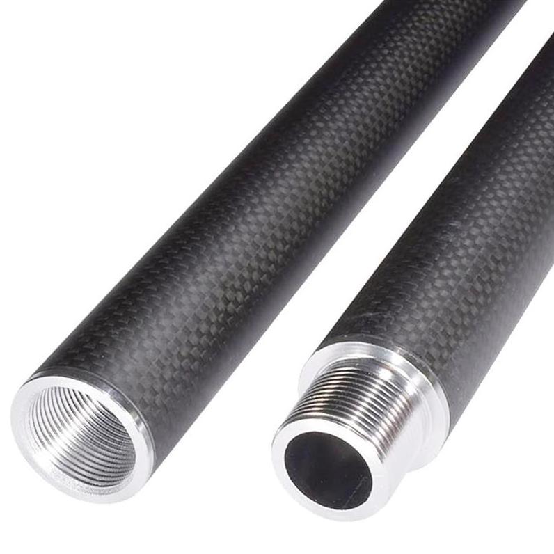 Carbon Fiber Tube Pole Extension Poles Pipe Top Selling Square Environmental Protection 45 Feet Carbon Fiber Telescopic Pole