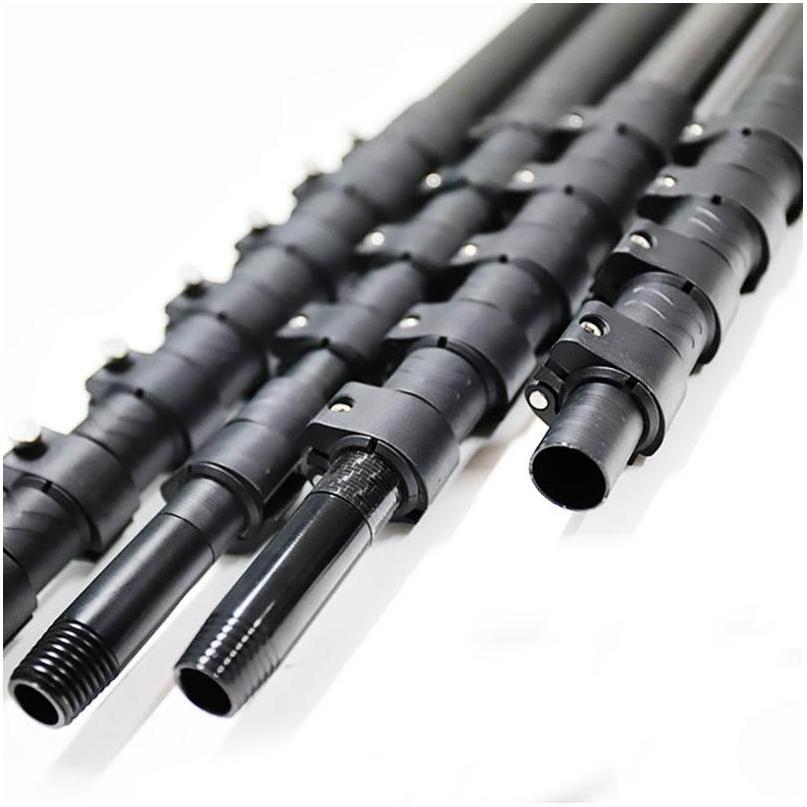 Carbon Fiber Tube 10M Oem/Odm Adjustable New Fashion Multi-Scene Use Multipurpose Extendable Telescopic Pole Locking Mechanisms