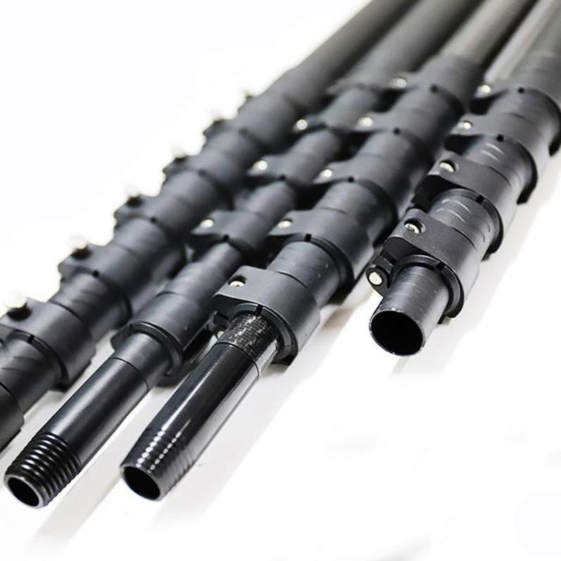 Carbon Fiber Tube 10M Oem/Odm Adjustable New Fashion Multi-Scene Use Multipurpose Extendable Telescopic Pole Locking Mechanisms