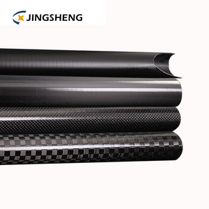 hexagonal spergun carbon fiber fabric hollow telescopic tube pultrusion piping multifunctional carbon fiber tube for wholesales