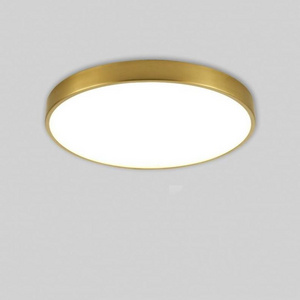 Wholesale Chrome Finish Led Brass Flush Mount Pendant Light for Hotel Dining Bedroom Villa Ceiling Lighting Glass Iron Body