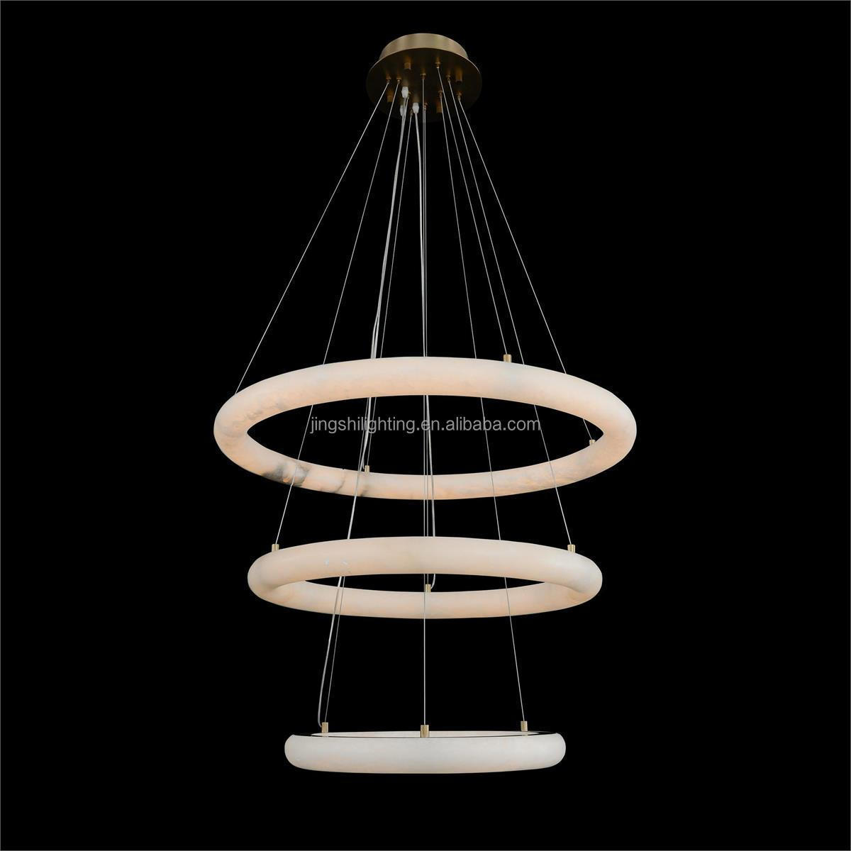 Natural Alabaster Linear Chandeliers for Dining Room Light Fixture Adjustable Modern Chandelier for Kitchen Island Living Room