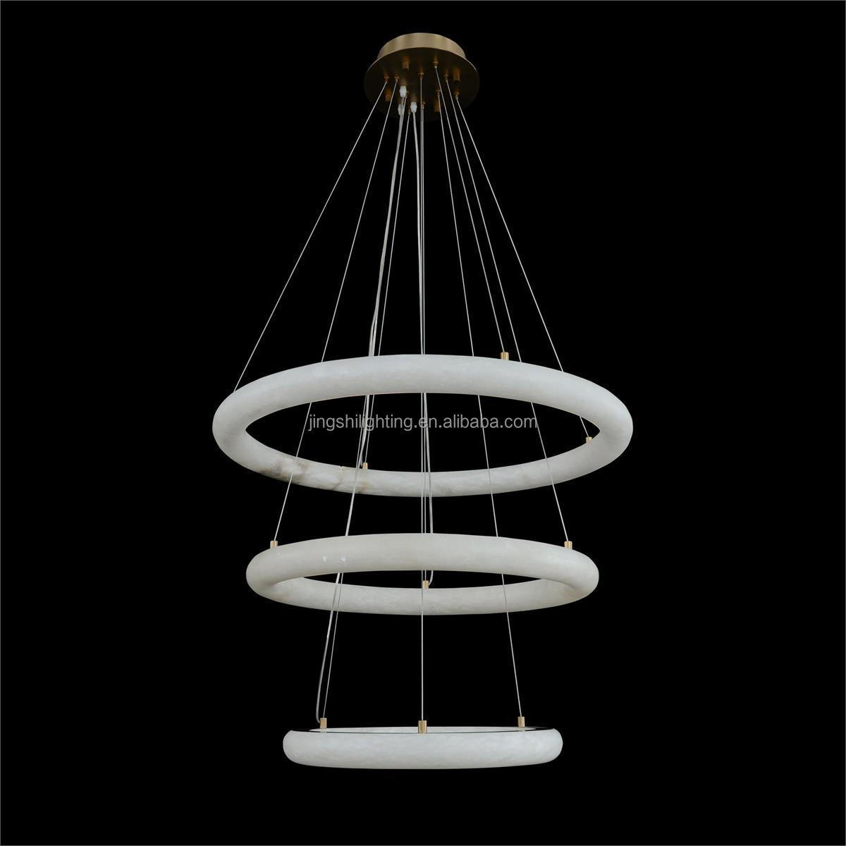 Natural Alabaster Linear Chandeliers for Dining Room Light Fixture Adjustable Modern Chandelier for Kitchen Island Living Room