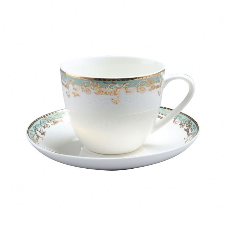 direct from factory arabic tea cups set gold rim cup and saucer