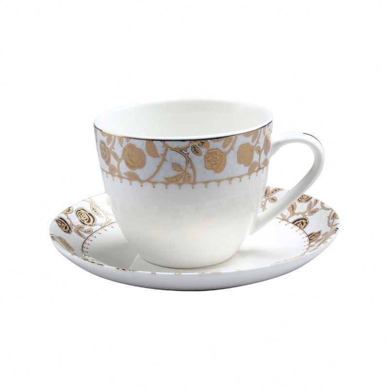 direct from factory arabic tea cups set gold rim cup and saucer