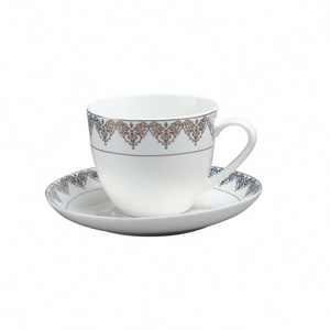 direct from factory arabic tea cups set gold rim cup and saucer