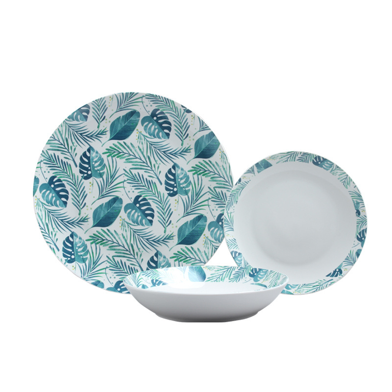 Modern plates sets dinnerware luxury dinnerware sets for restaurant