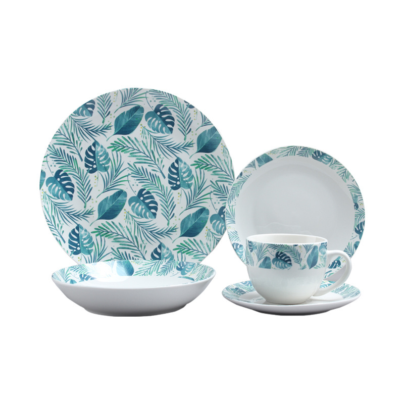 Modern plates sets dinnerware luxury dinnerware sets for restaurant