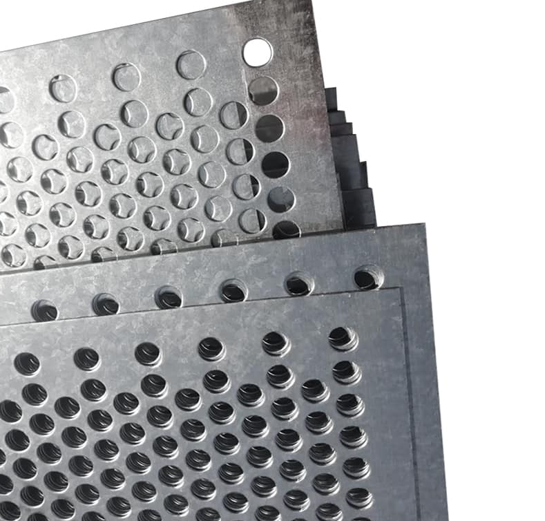 Stamping Metal Galvanized Steel Wire Professional Factory Supply Sound-absorbing Louvers Punched Plate Perforated Radiating