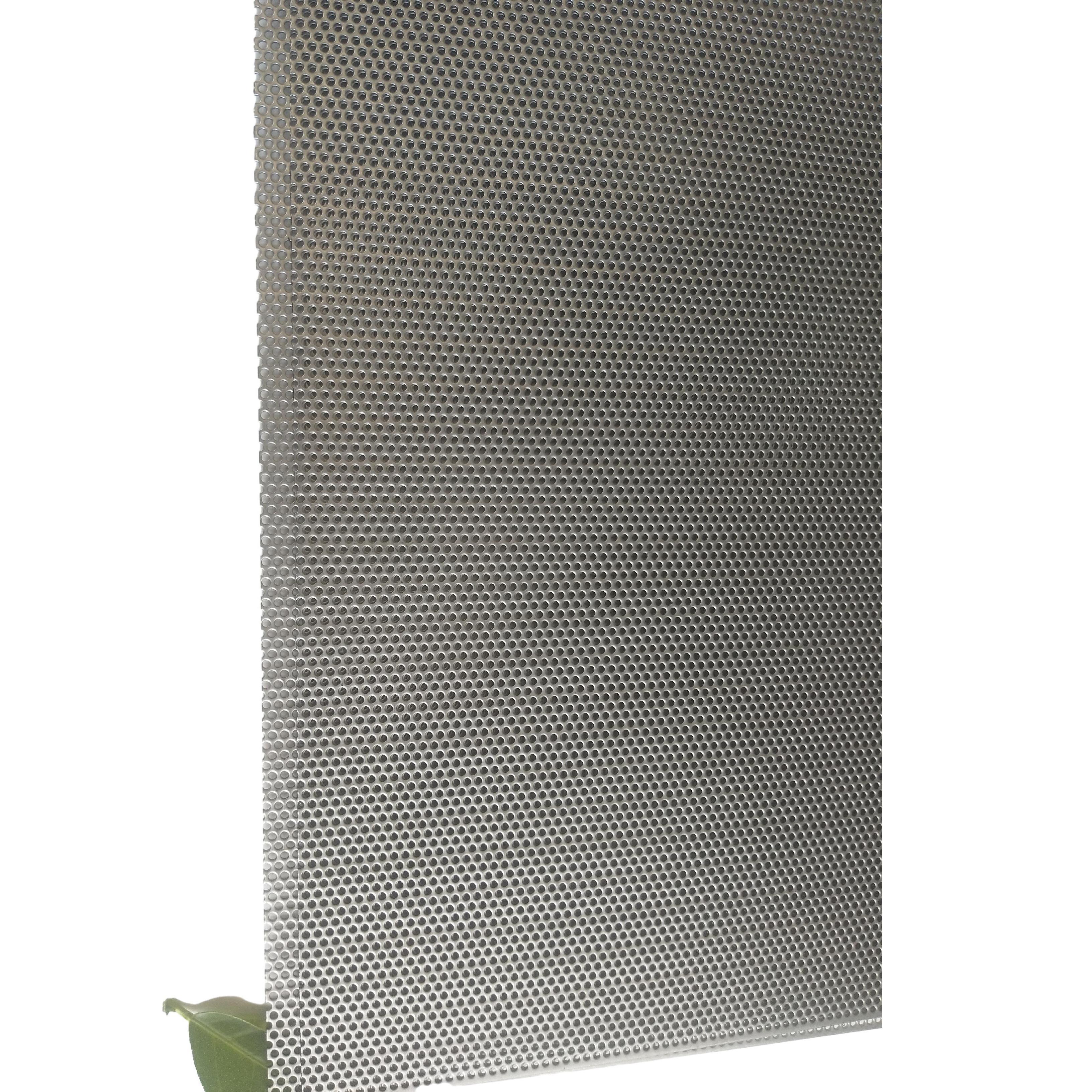 Stainless Steel 1MM DIA Round Hole Perforated Punching Metal Sheet aluminum panels with holes galvanized punch sheet