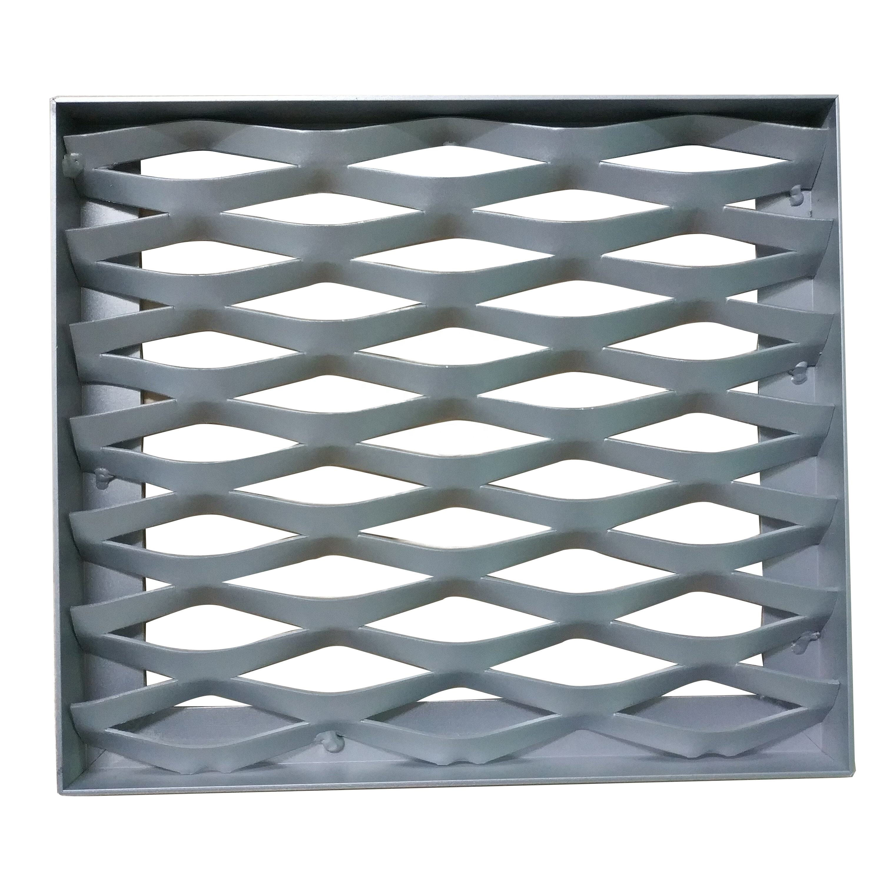 Silver Aluminum Metal Expanded Metal Mesh 2024 Angle Bead Render 32x32mm Drywall Corner Bead Decorative Mesh Perforated Mesh