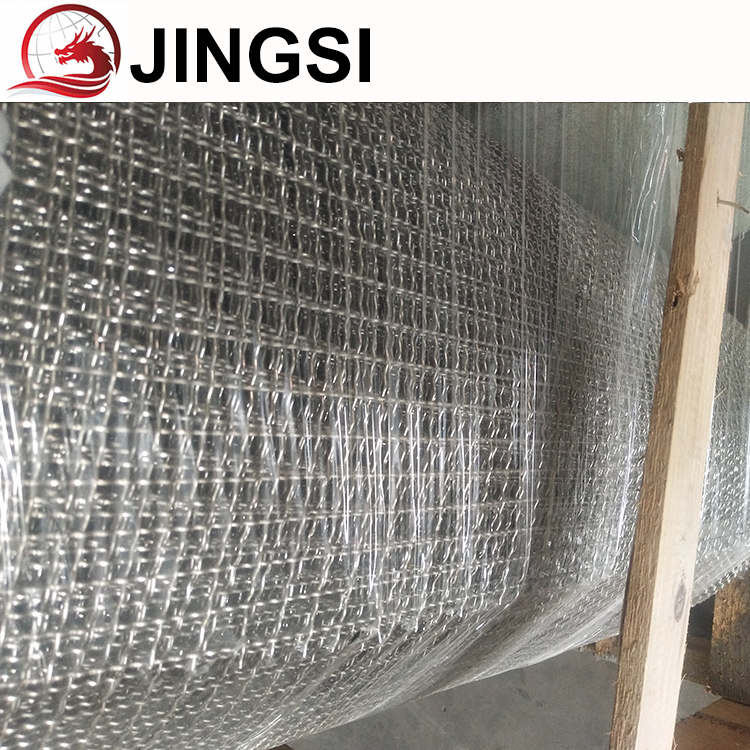 1.6x10mm Stainless Steel Corrugated Mesh Grid For Screening ss wire mesh 304 double crimped wire mesh expanded metal filter