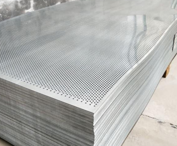 Stamping Metal Galvanized Steel Wire Professional Factory Supply Sound-absorbing Louvers Punched Plate Perforated Radiating