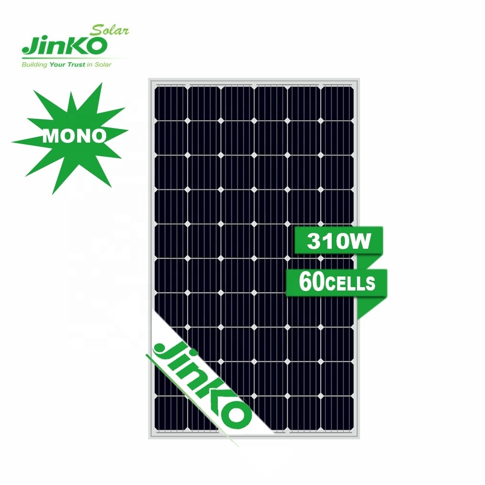 Factory Price High Efficiency 280W 300W Monocrystalline Sun Power PV Solar Panel 60cells 310w Jinko Solar panel