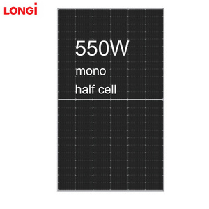 Longi Hot Promotional Mono Photovoltaic Panel High Efficiency 182mm Half Cell 540w 550w 555w Solar Panel