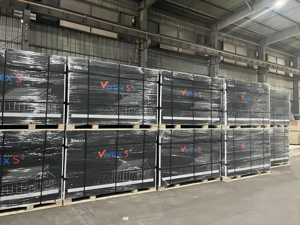 EU Stock Dual Glass N-TYPE PV Module NEG9RC.27 Vertex S+ 425W 430W 440W Bifacial Solar Panel All Black PV Panels Trina