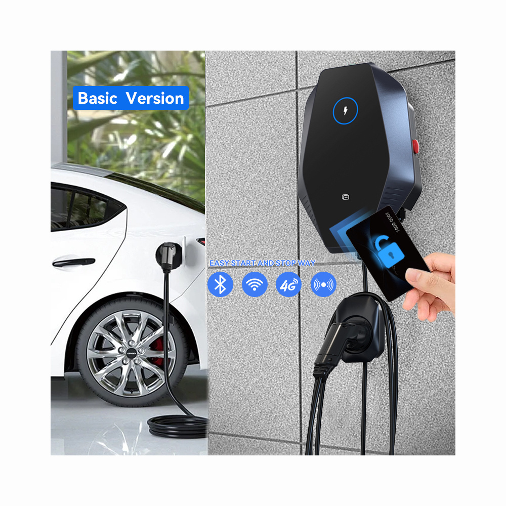 JINGWING EV Charger Up To 11.5KW 48 Amp 240V Full safety function Indoor outdoor EV Charger