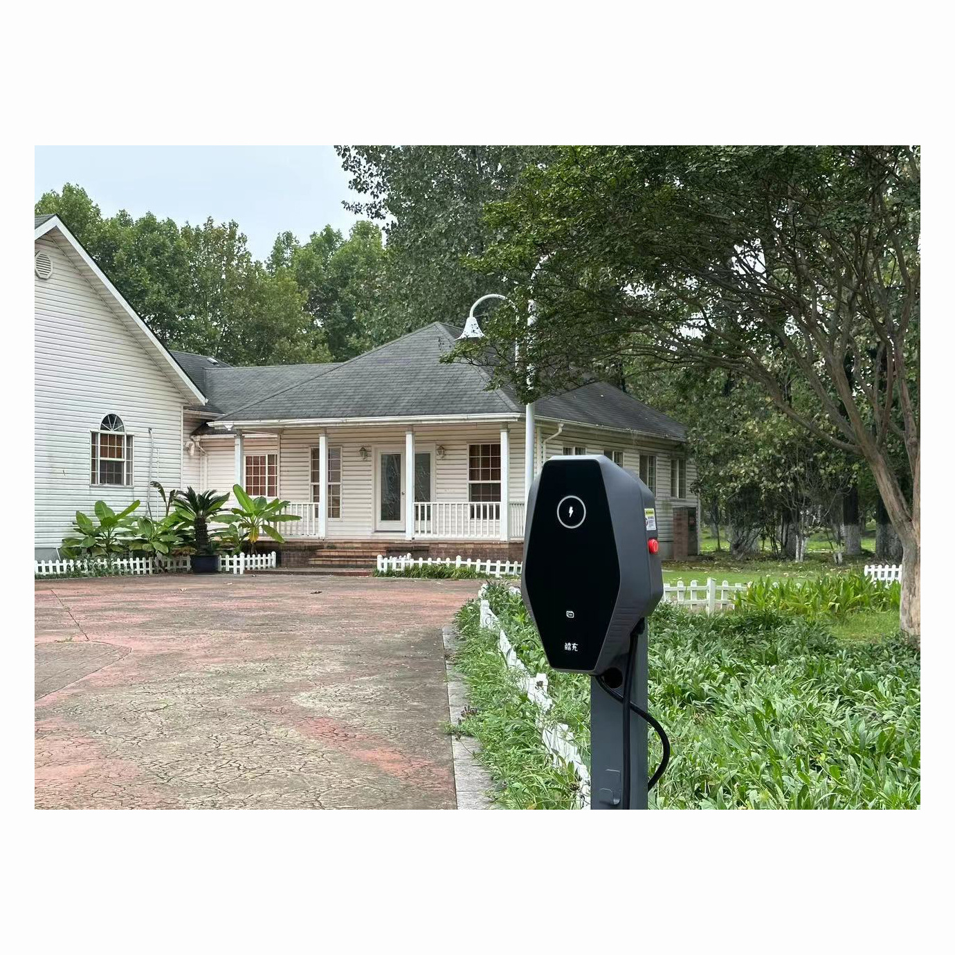 JINGWING EV Charger Up To 11.5KW 48 Amp 240V Full safety function Indoor outdoor EV Charger