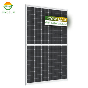 Jingsun technology competitive  panel solar portatil 182mm cells 11bb mono solar panel for home