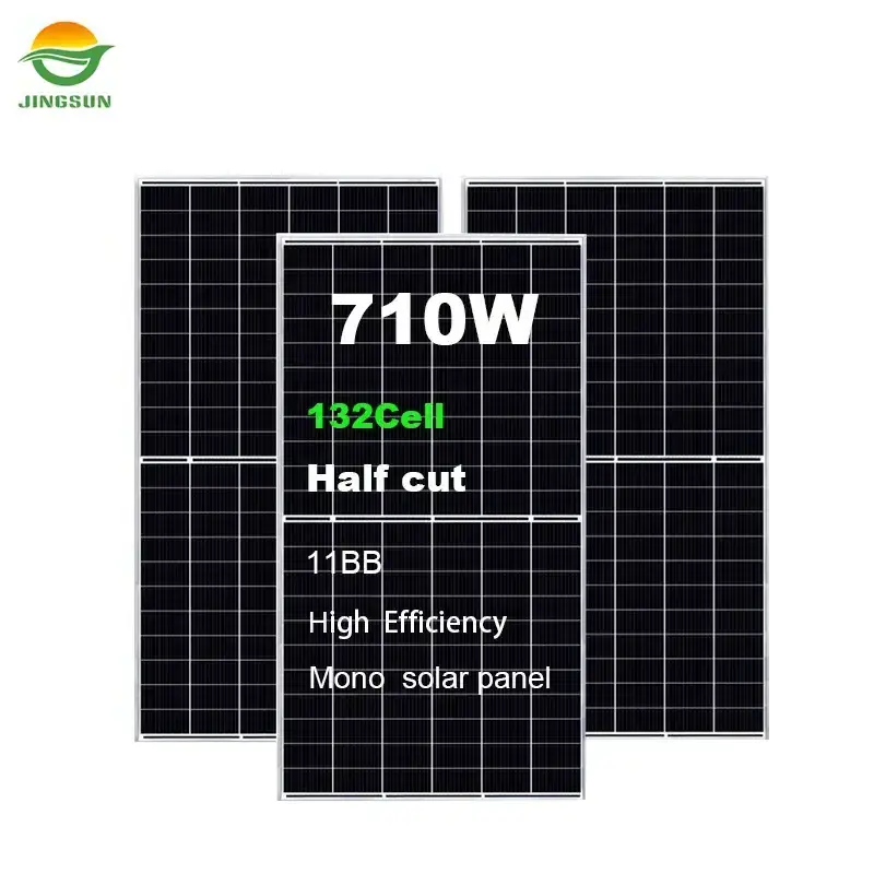 Factory sale 685w-710w monocrystalline solar panels 33.5kg panel solar portatil 21.9% home use solar panel