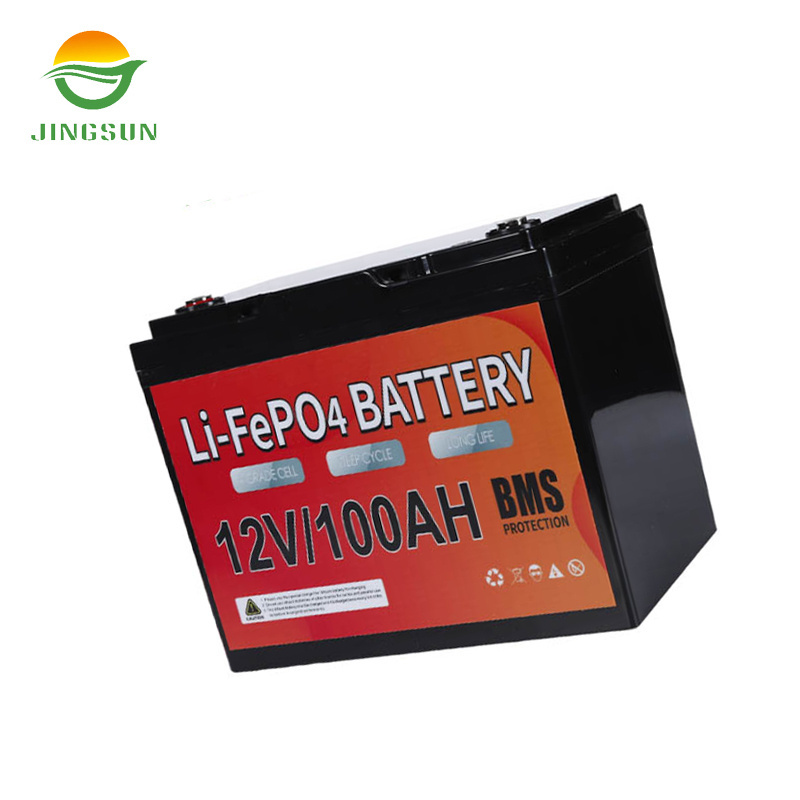 Jingsun the best selling 100ah batteries lithium ion 12.8v lifepo4 battery metal shell lithium energy storage battery