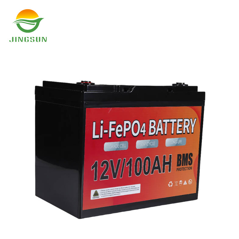 Jingsun the best selling 100ah batteries lithium ion 12.8v lifepo4 battery metal shell lithium energy storage battery