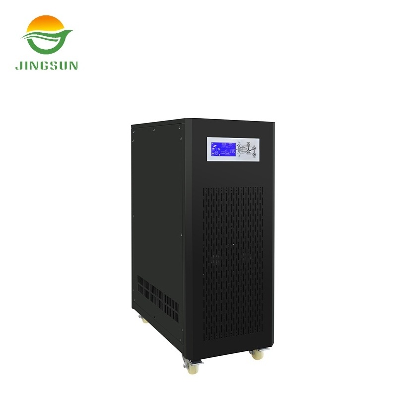 Jingsun Chinese factory supply 8kw off grid solar inverter 96/192/384VDC pure sine wave 3 phase off grid inverter