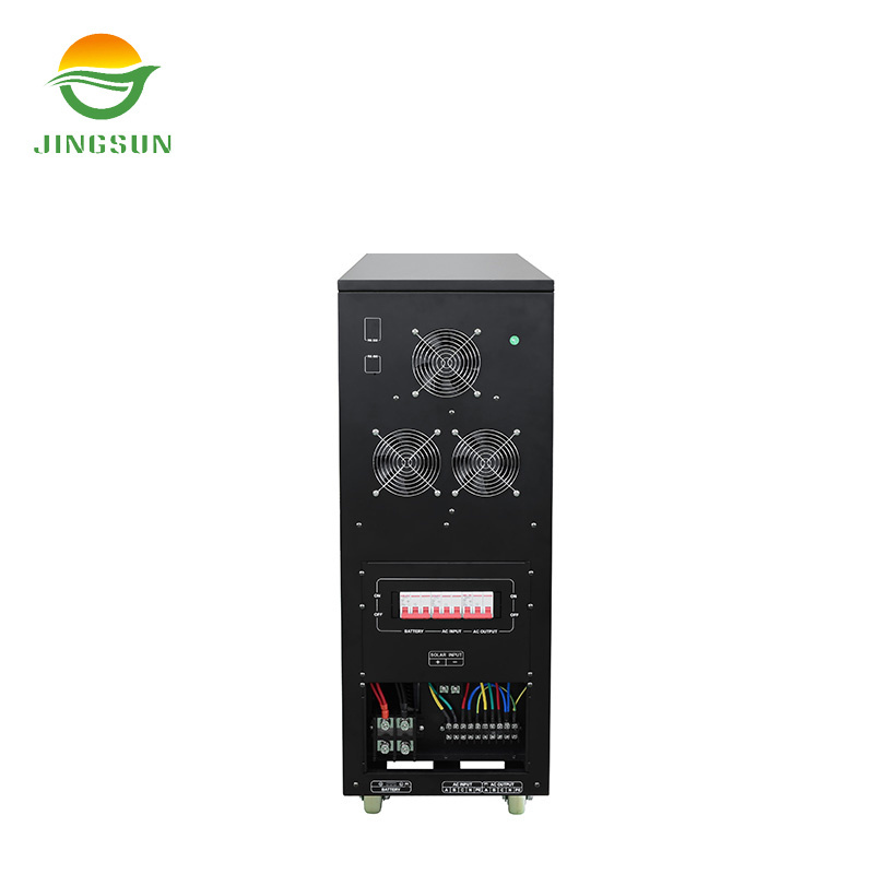 Jingsun Chinese factory supply 8kw off grid solar inverter 96/192/384VDC pure sine wave 3 phase off grid inverter