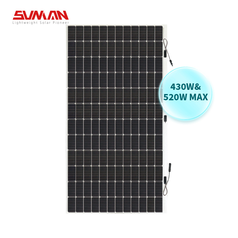 Sunman EARC 430W 520W Flexible Solar Panels sunman solarmodul flexible photovoltaic panel