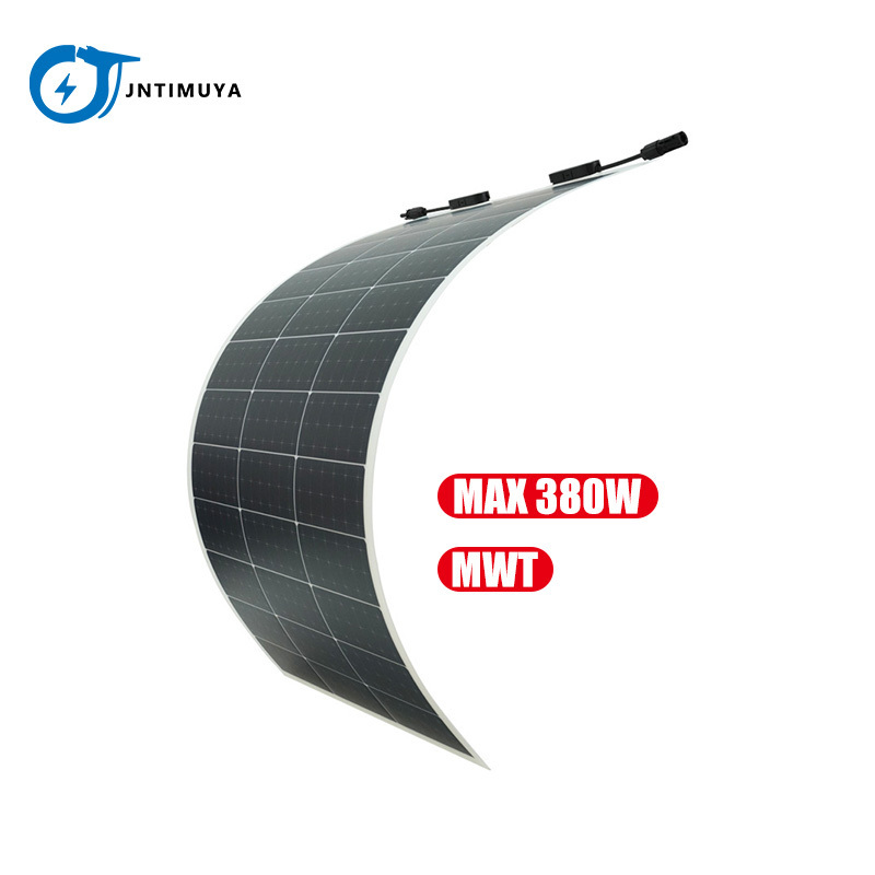 JNTIMUYA 24v flexible solar energy panel 400W flexible thin film solar panel semi-flexible solar panel 500W 430W