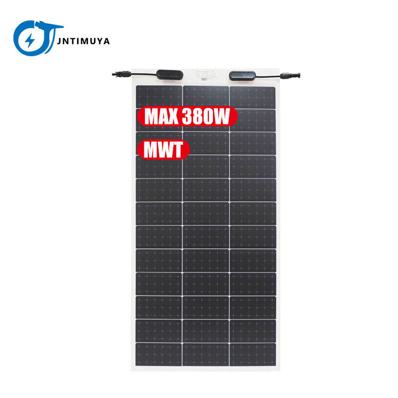 JNTIMUYA 24v flexible solar energy panel 400W flexible thin film solar panel semi-flexible solar panel 500W 430W