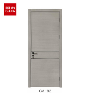 Modern Design hot sale aluminum wooden PVC MDF interior wooden room slab doors for bedroom office houses