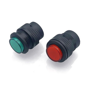 DS-450 451 Plastic Mini 10mm Waterproof 24 Volt Push Pull Button Switch Momentary Push Button Switch