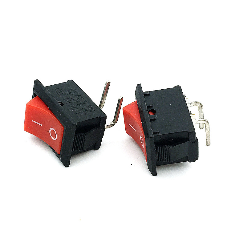 SPST Switch KCD1-101 90degrees feets 15 X 21 2pin on off rocker switch boat rocker switch