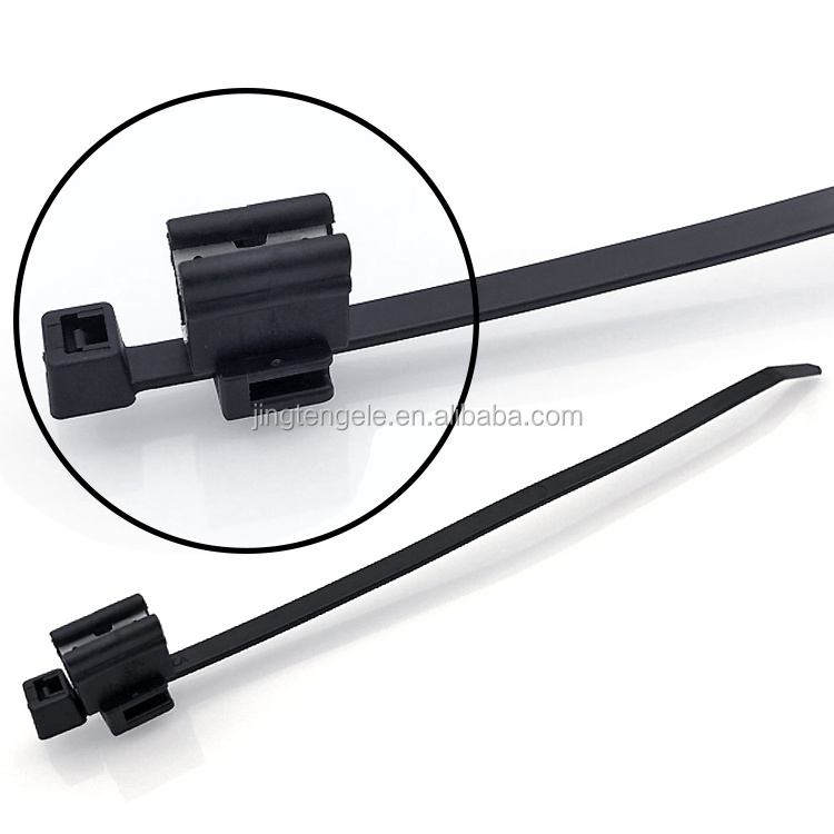 1Z322546 Cable edge clip auto cable tie stainless steel cable tie for auto and panel building industries