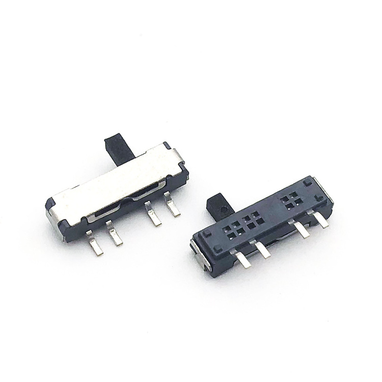 Mini slide switch waterproof SK07G-A-H3 SMD SMT 4 pin 3 position side mini micro slide switches 2P3T