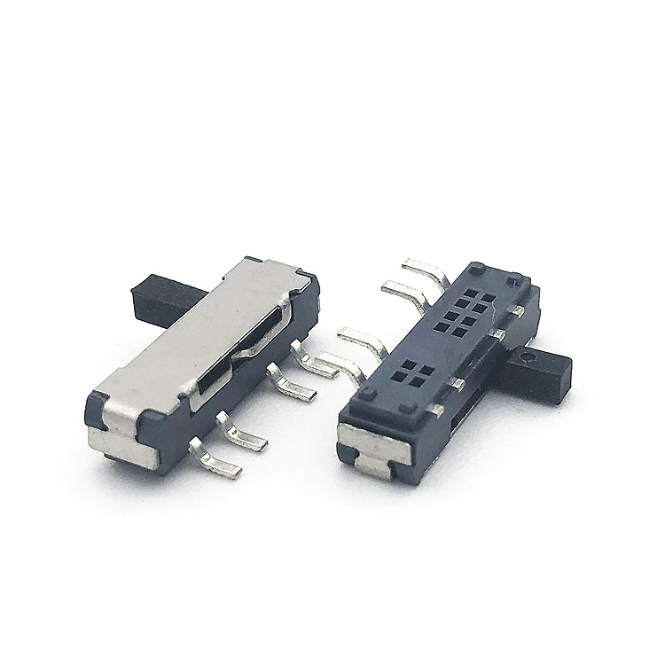 Mini slide switch waterproof SK07G-A-H3 SMD SMT 4 pin 3 position side mini micro slide switches 2P3T