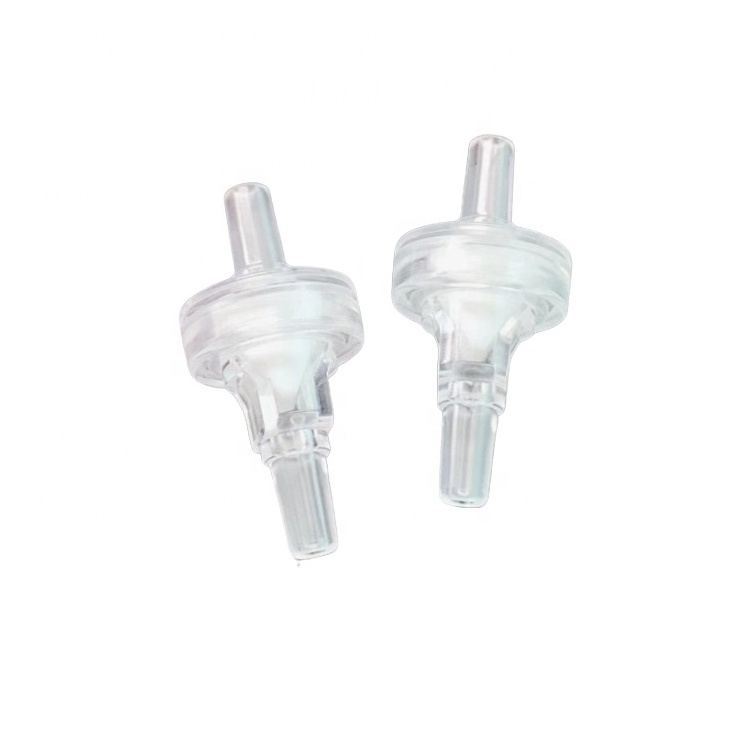 0-2kpa Pressure Aquarium Small Plastic Mini One Way Valve Fitting Silicone Medical Spring Check Valve