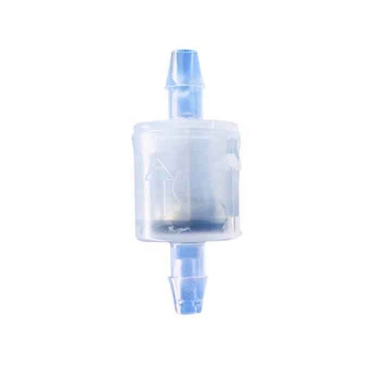 Customized Plastic One Way Air Ozone Resist Non Spring Check Valves For Aquarium