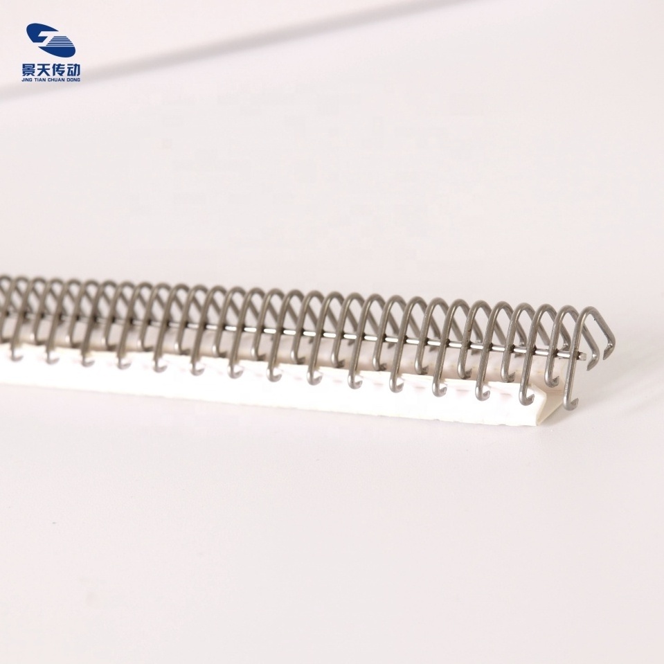 304 Stainless steel conveyor belt  buckle fasteners lacing