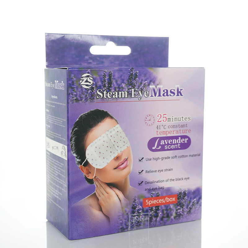 Disposable self heating and warming eye patch steam mask self heating eye mask